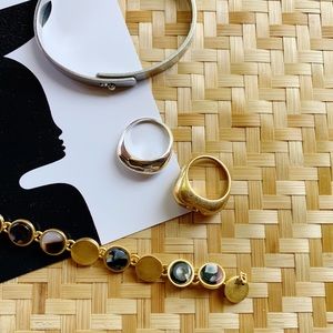 Madewell Bracelet and Ring Bundle
